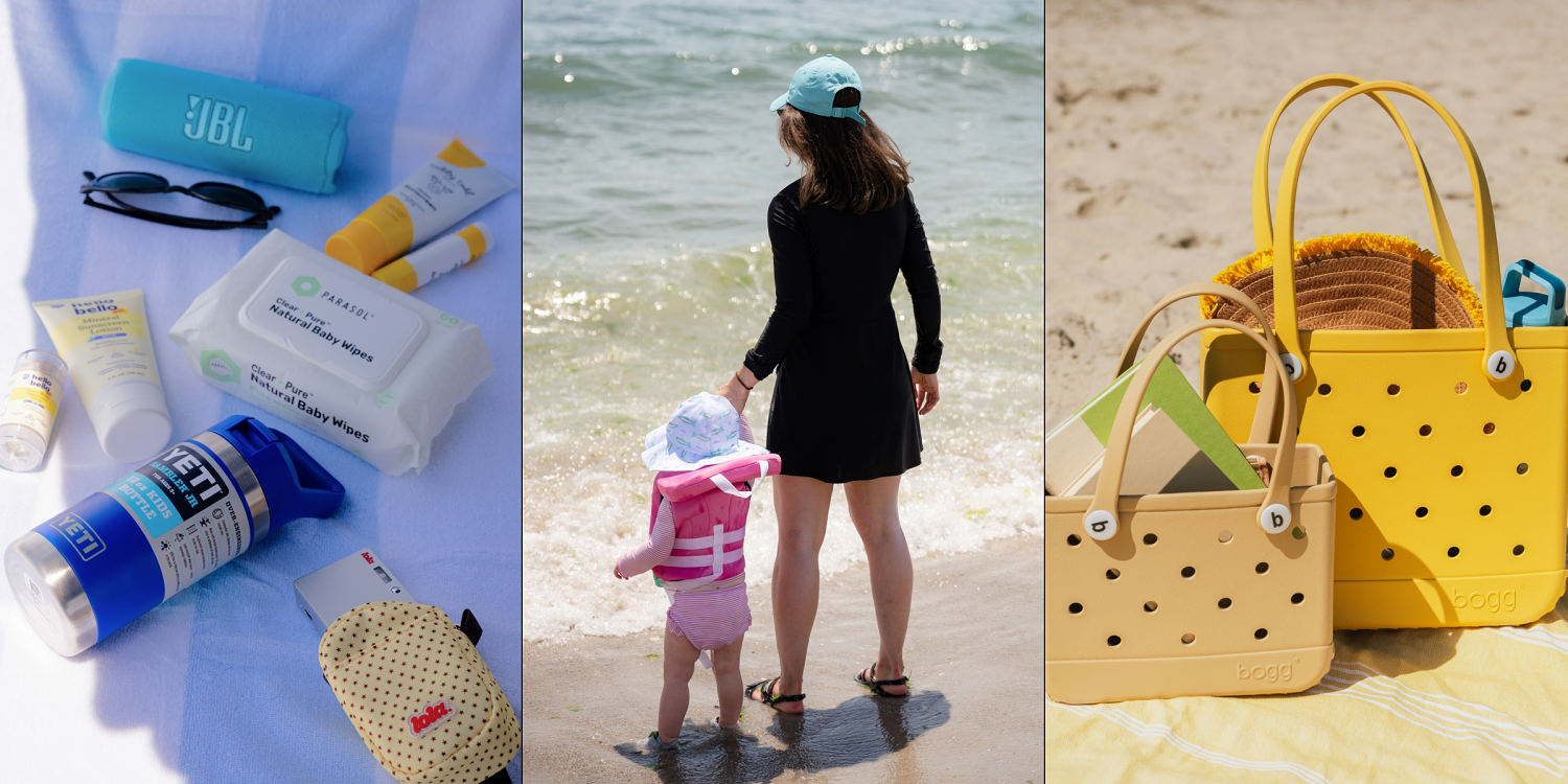 Taking small children to the beach can be more stressful than fun, but the right beach products can help ease the process.