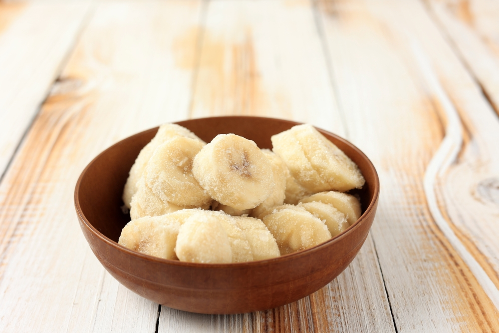 Frozen bananas may have more benefits than fresh ones