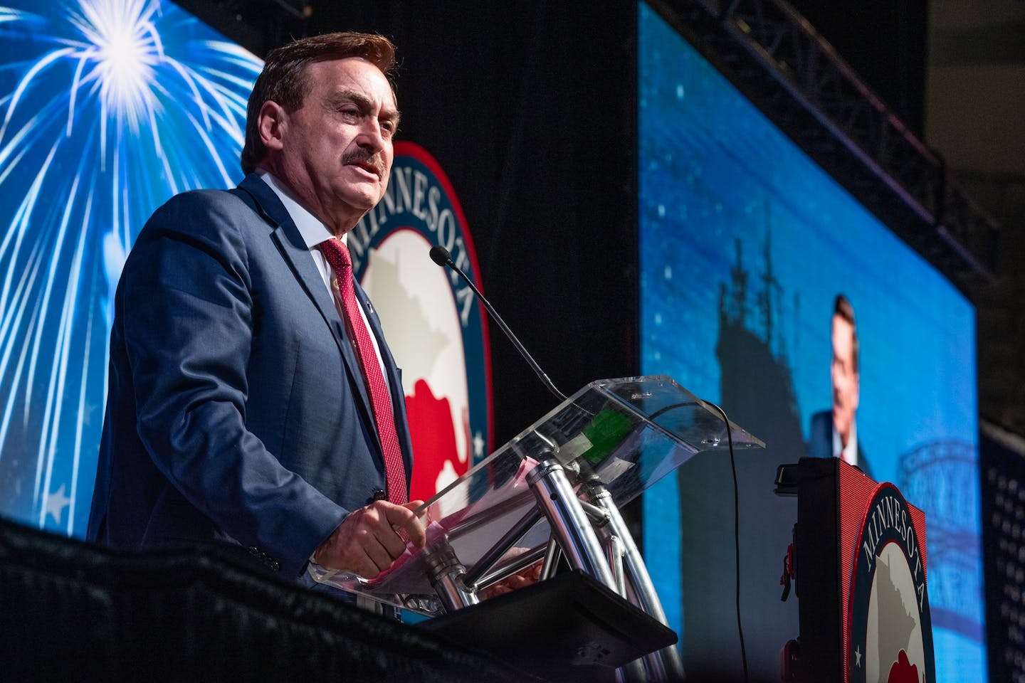 Mike Lindell, Trump's pick for governor, isn't registered to vote in Minnesota