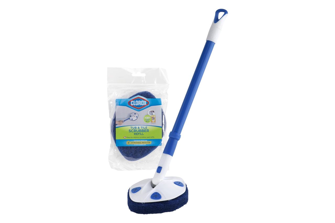 Amazon Clorox Extendable Tub & Tile Scrubber
