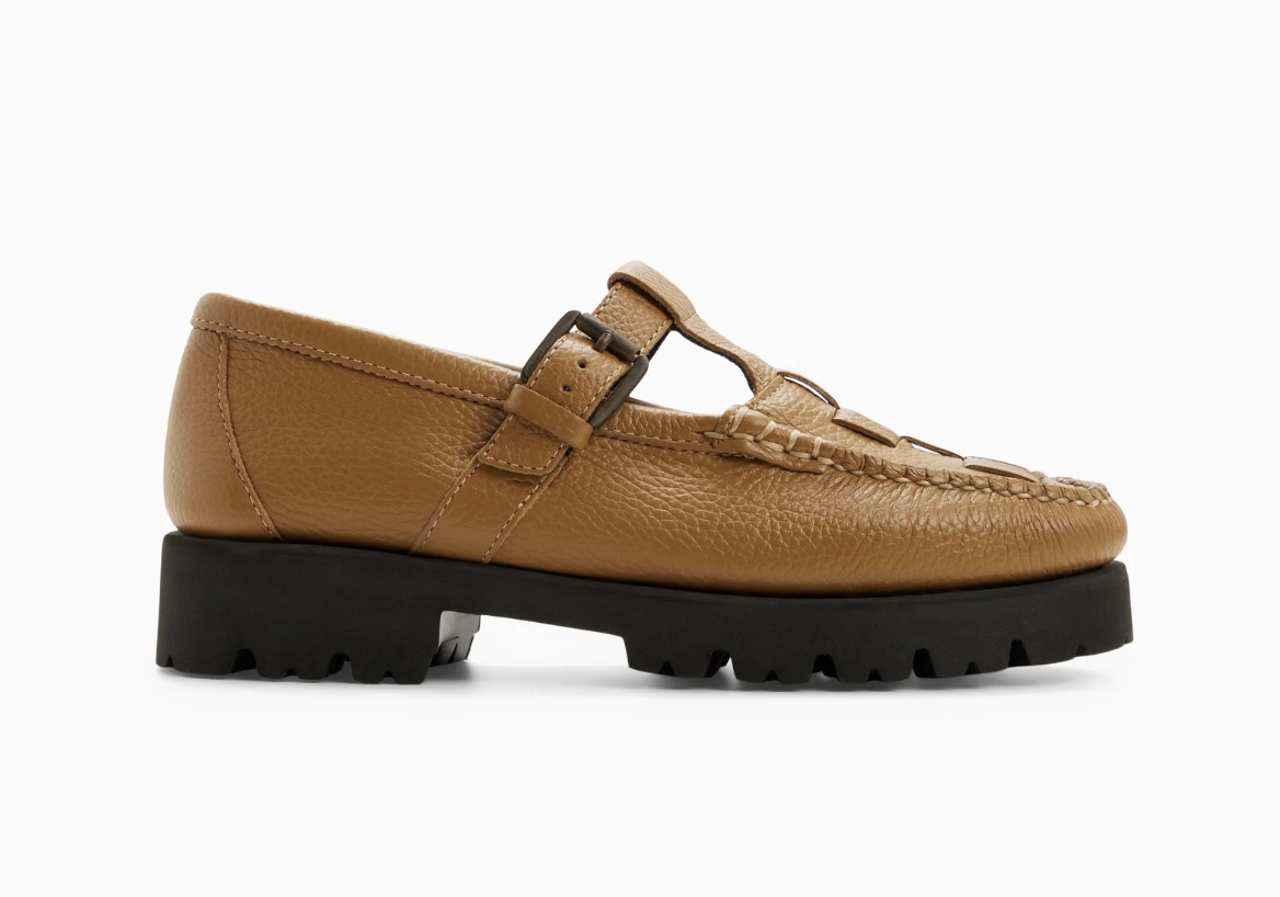 G.H.Bass, Mary Jane Fisherman Super Lug (Was $220)