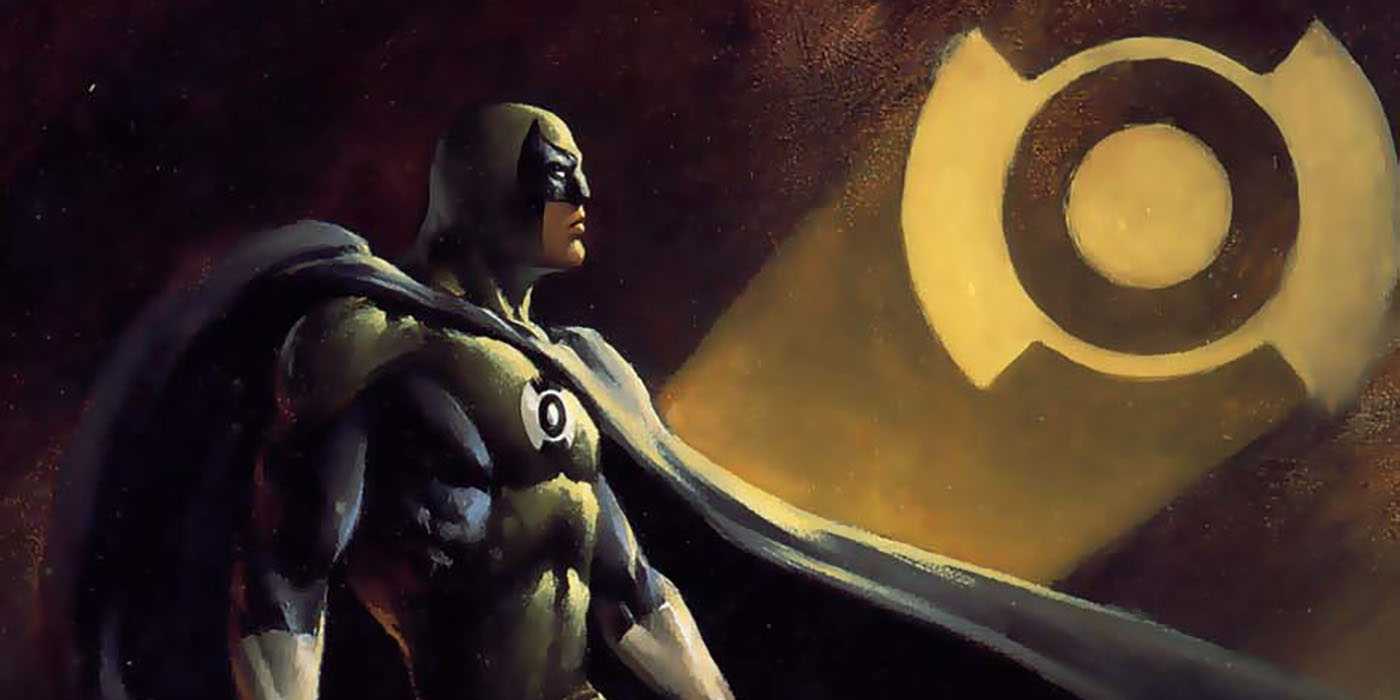 In Darkest Knight Batman as a Green lantern