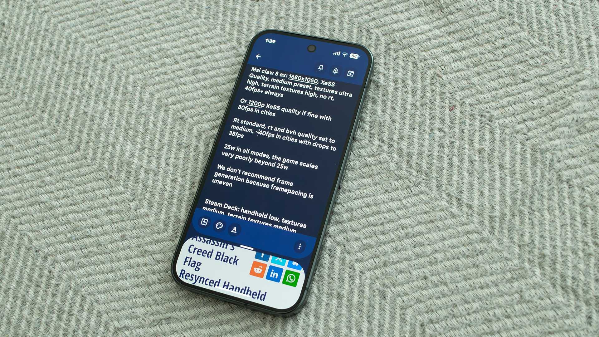 Two apps running in Split-Screen mode on a Pixel 10 Pro.