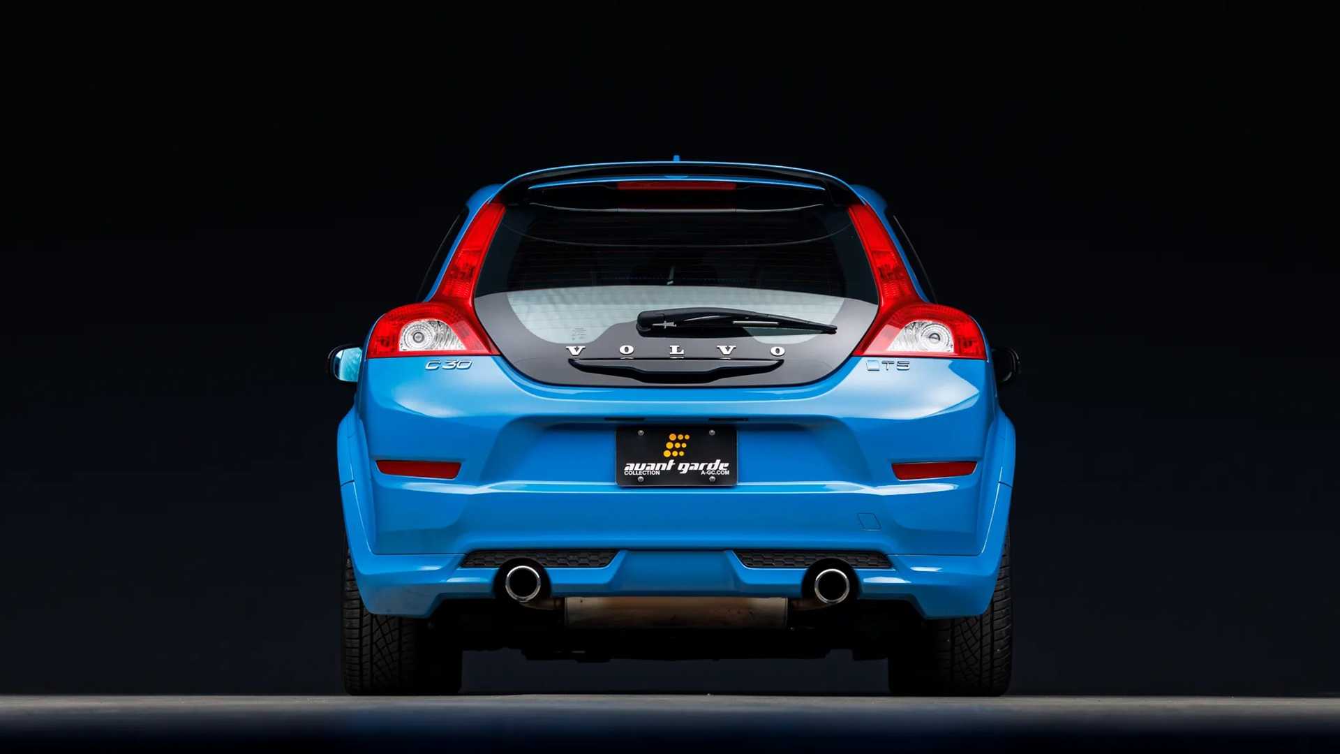 2012 Volvo C30 T5 Polestar Limited Edition Blue Rear View