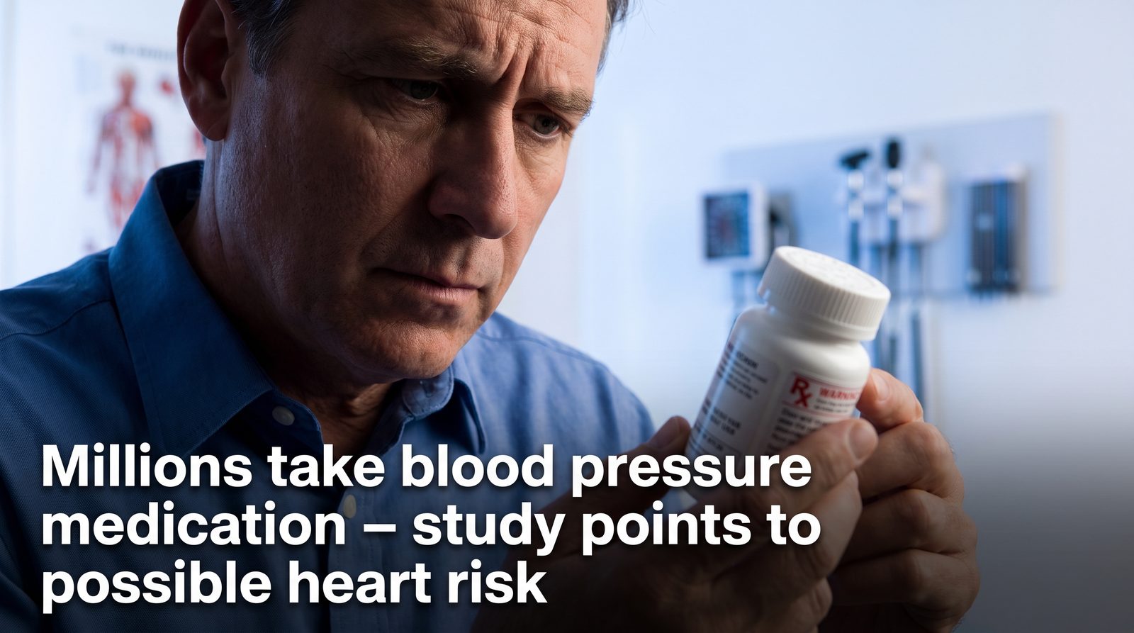 Millions take blood pressure medication – study points to possible ...