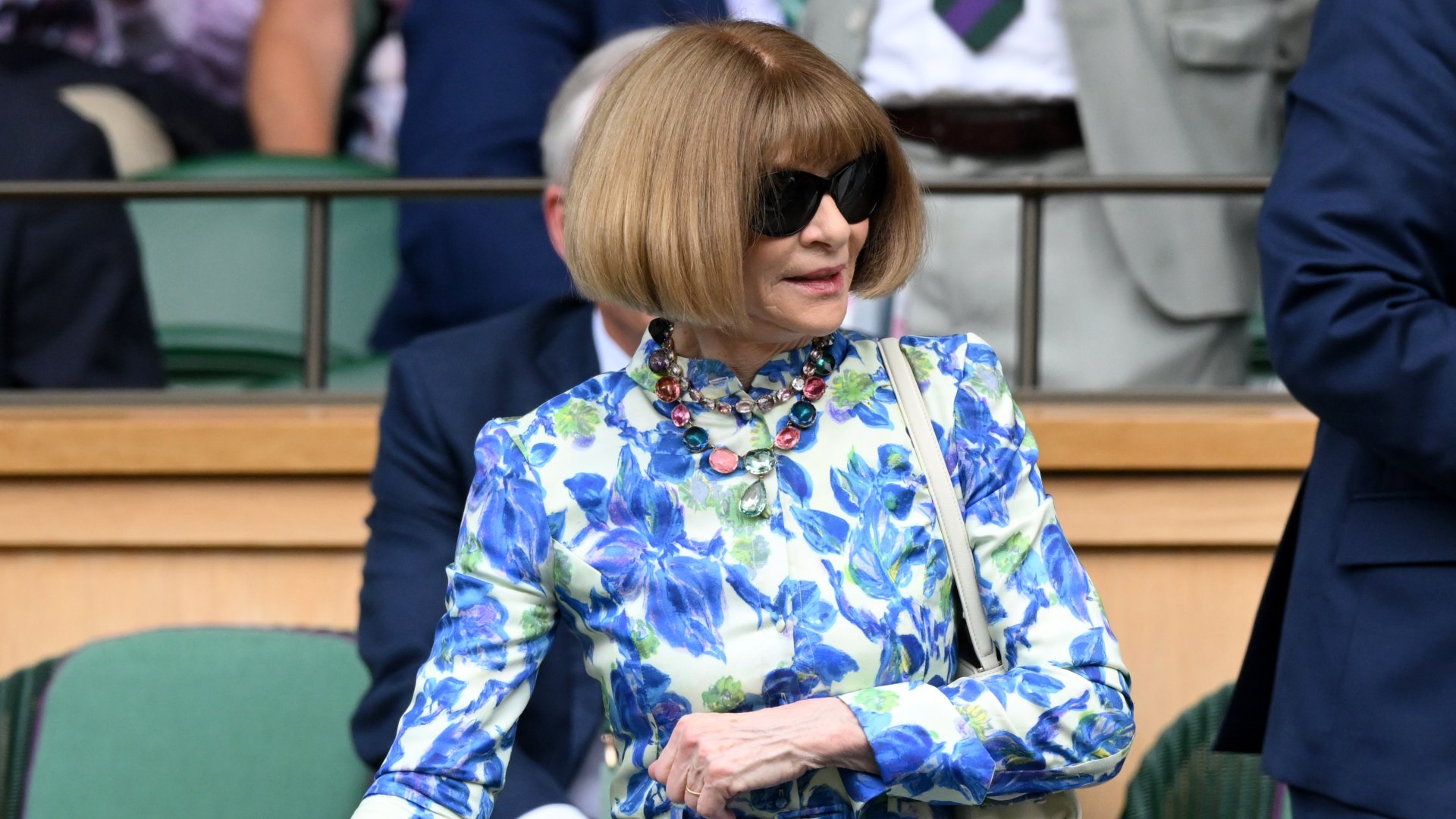 Channel Anna Wintour's Wimbledon style with this $40 floral dress