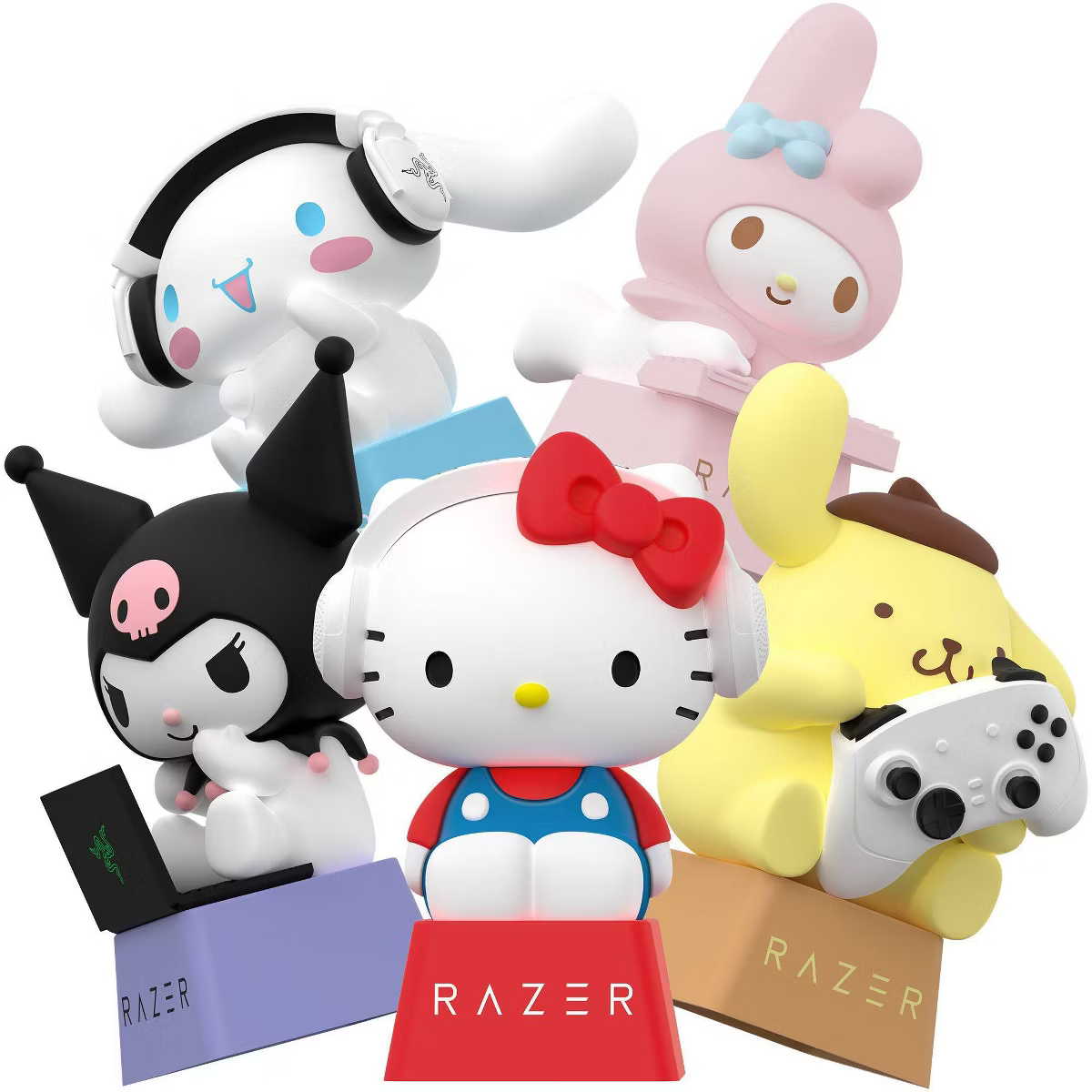 Razer Hello Kitty and Friends Sanrio blind box keycaps