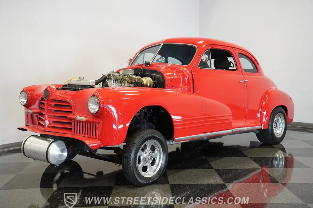 1948 Pontiac Streamliner Torpedo Gasser listed for sale on Hemmings Marketplace.