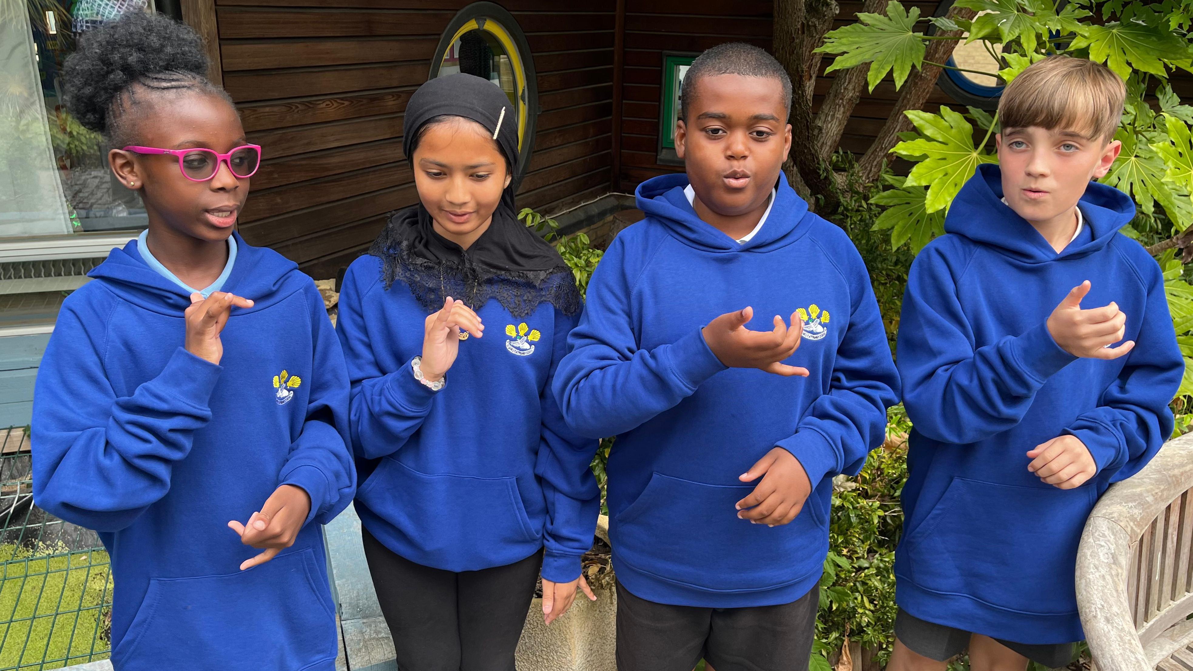 Pupils have also been learning about the history of sign language