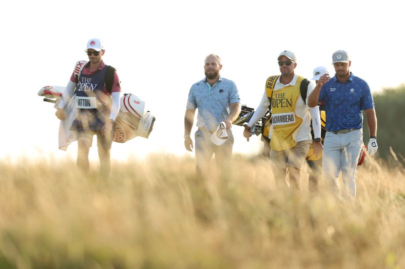 DeChambeau's penalty dropped him from 2nd place to tied for 5th