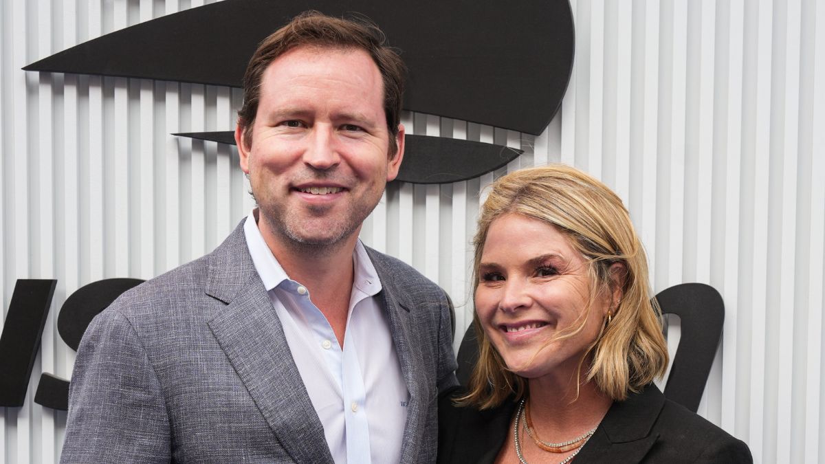 Henry Hager and Jenna Bush Hager in 2025