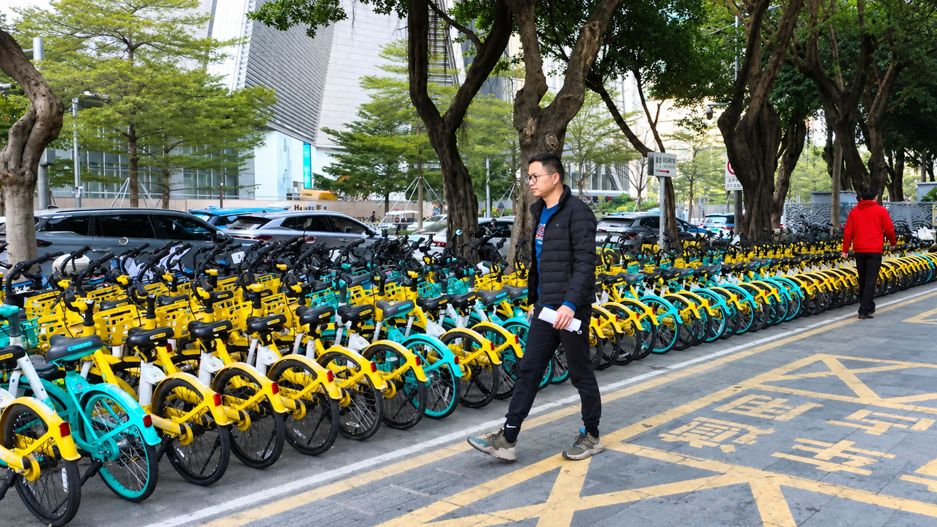 This public bicycle system makes short city trips more convenient every day