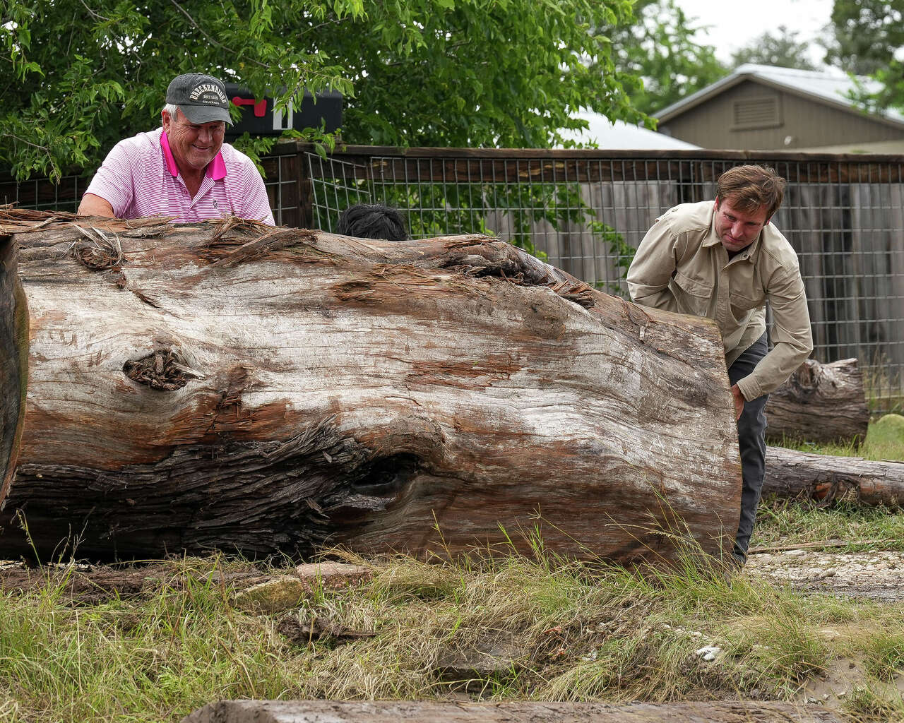 A year after devastating floods, Comfort residents pick up the pieces again