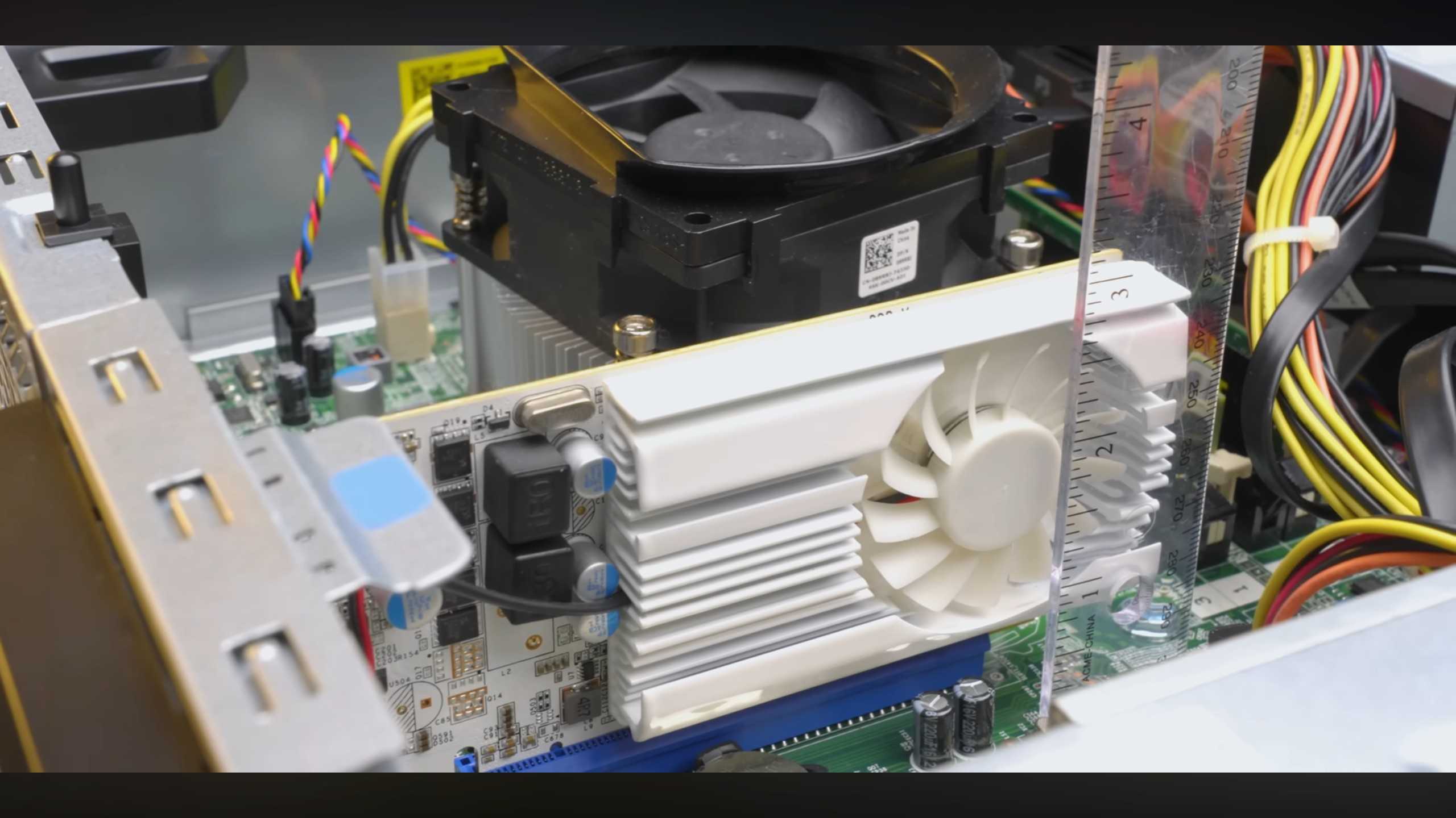 Nvidia GeForce GT 1030 inside a PC
