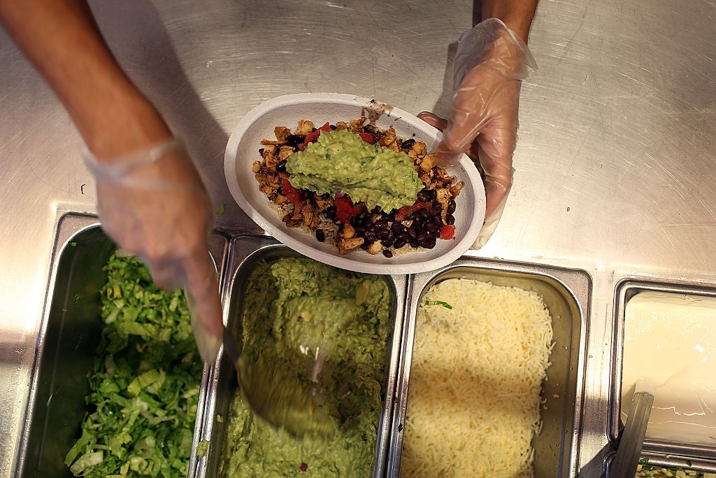 In 2015, Chipotle was hit by an E. coli outbreak that sickened more than 50 people (Getty Images)