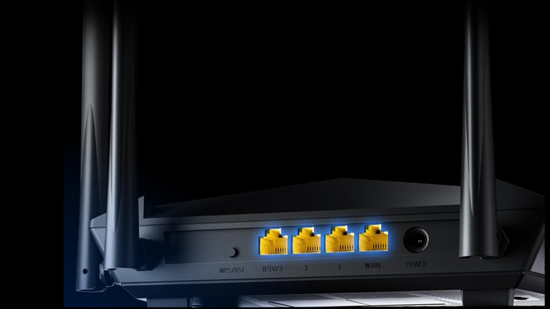 Tenda AC10 Gigabit router, one of the router models potentially affected by a security vulnerability