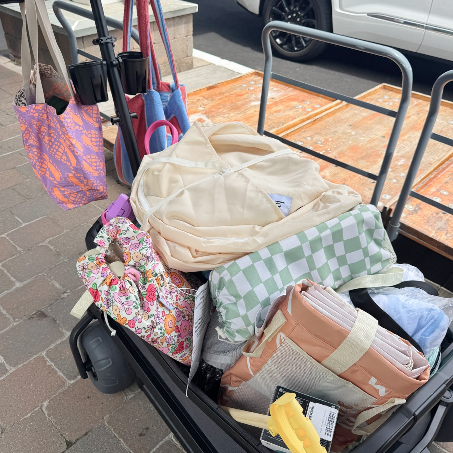 We overpacked the first two times (Courtesy Becca Delman)
