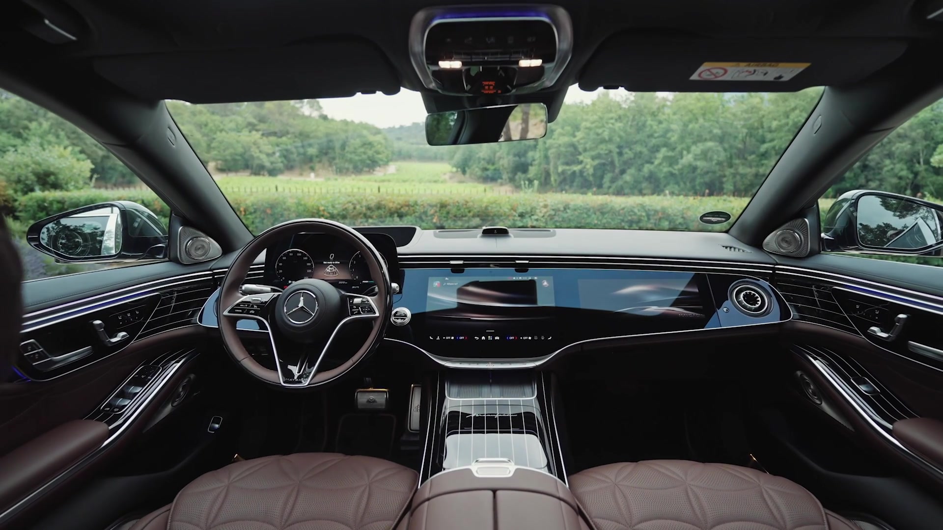 The new Mercedes-Maybach S 580 interior design