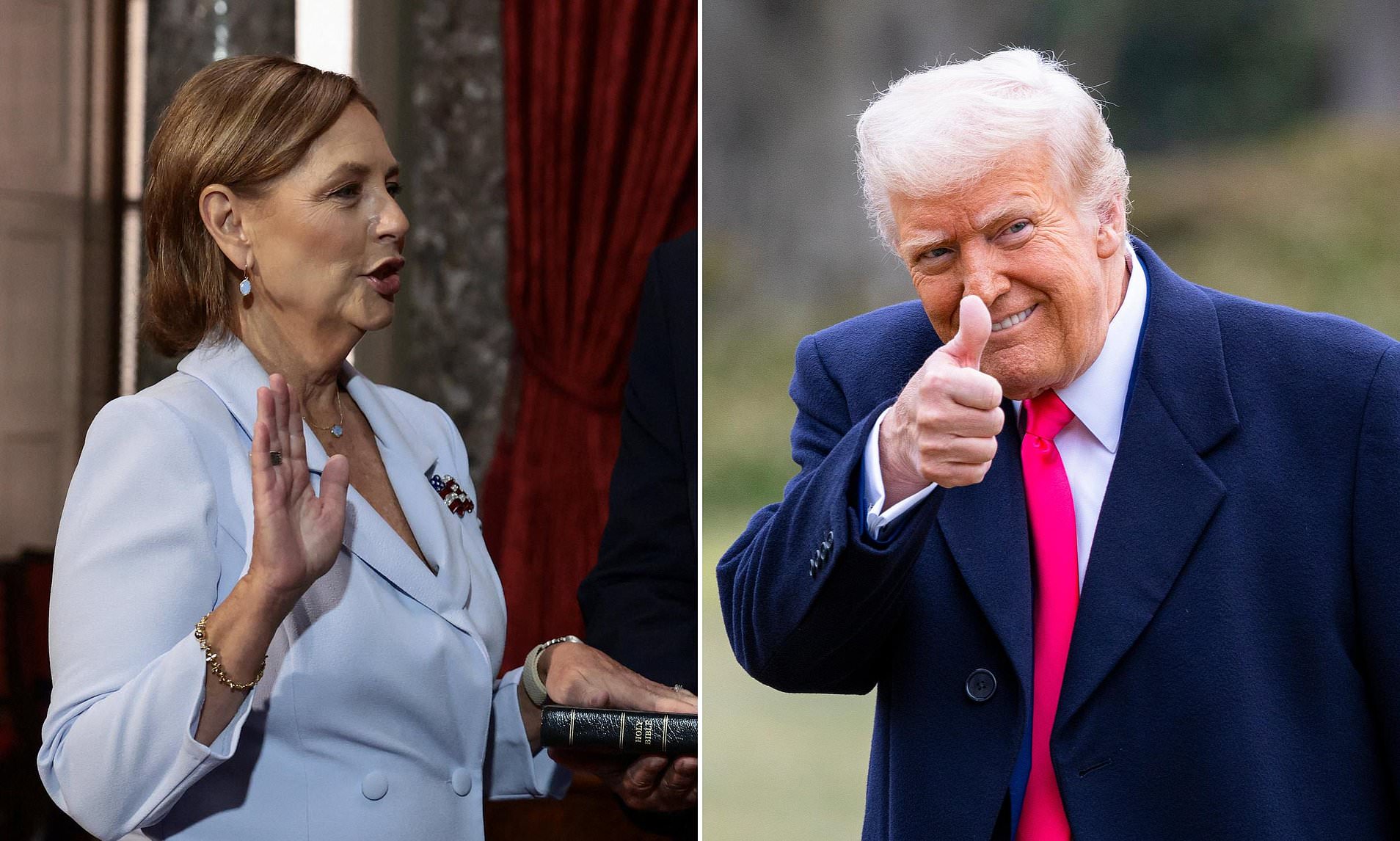 Trump urges Lindsey Graham's sister Darline to run for his permanent seat