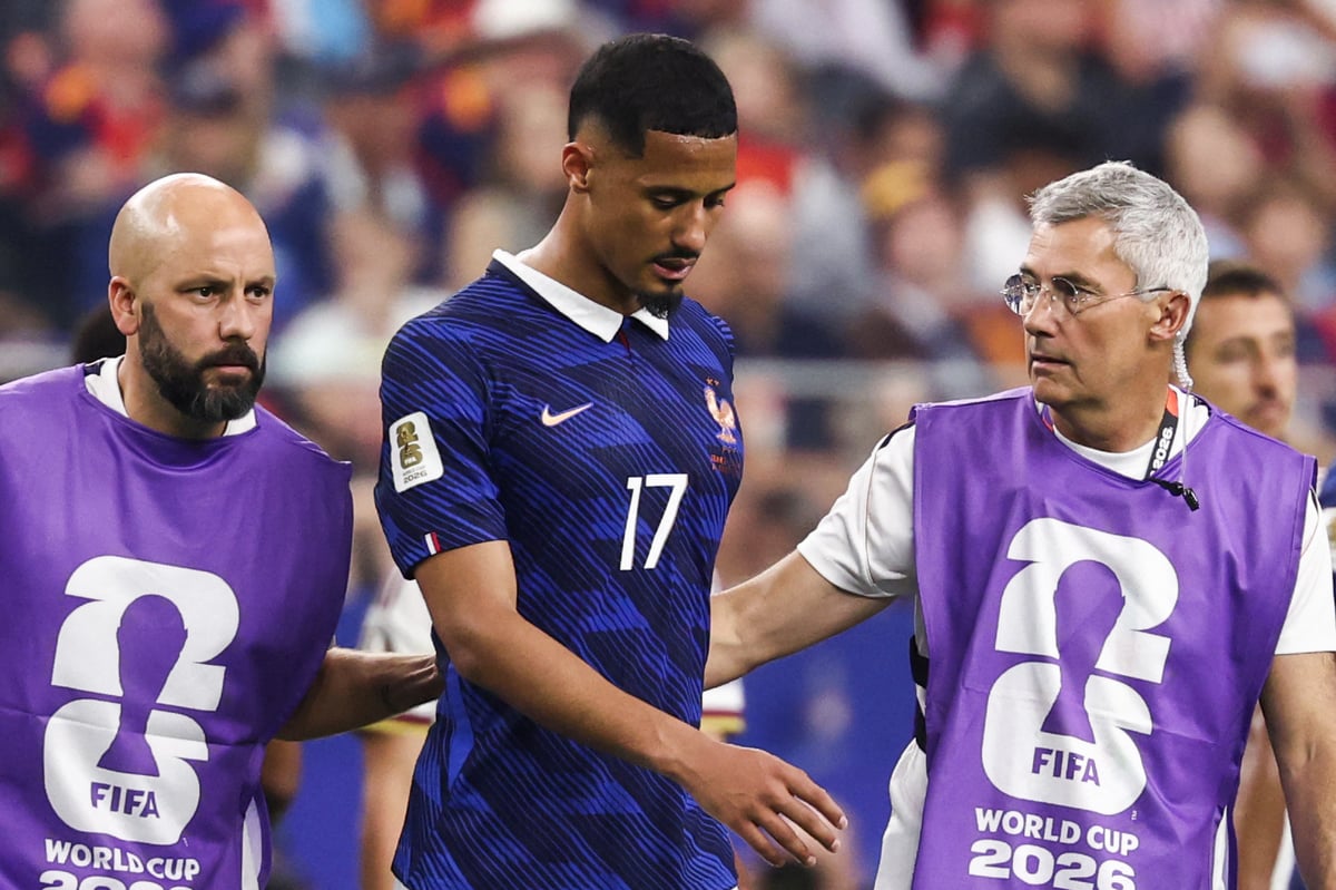 Arsenal issue Saliba surgery update after back injury ends World Cup