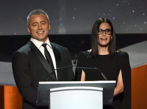 Matt LeBlanc and Courteney Cox