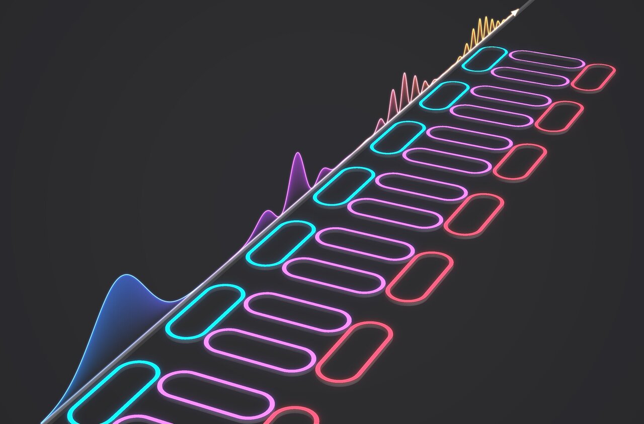 New optical chip design controls light speed in real time, simulations suggest