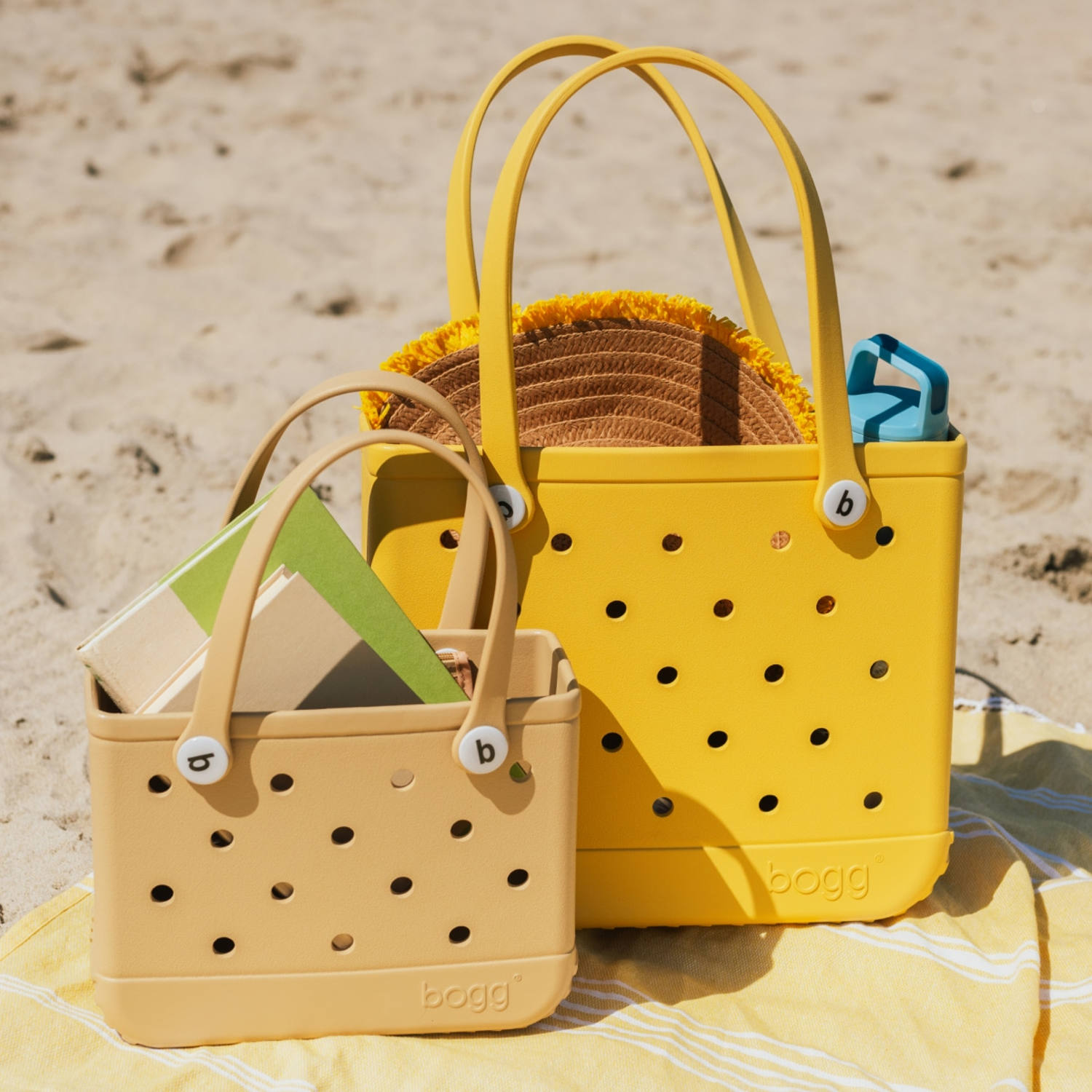 The Bogg Bag fits everything, then wipes clean in seconds. No more sandy tote bags! (Kara Birnbaum / TODAY)