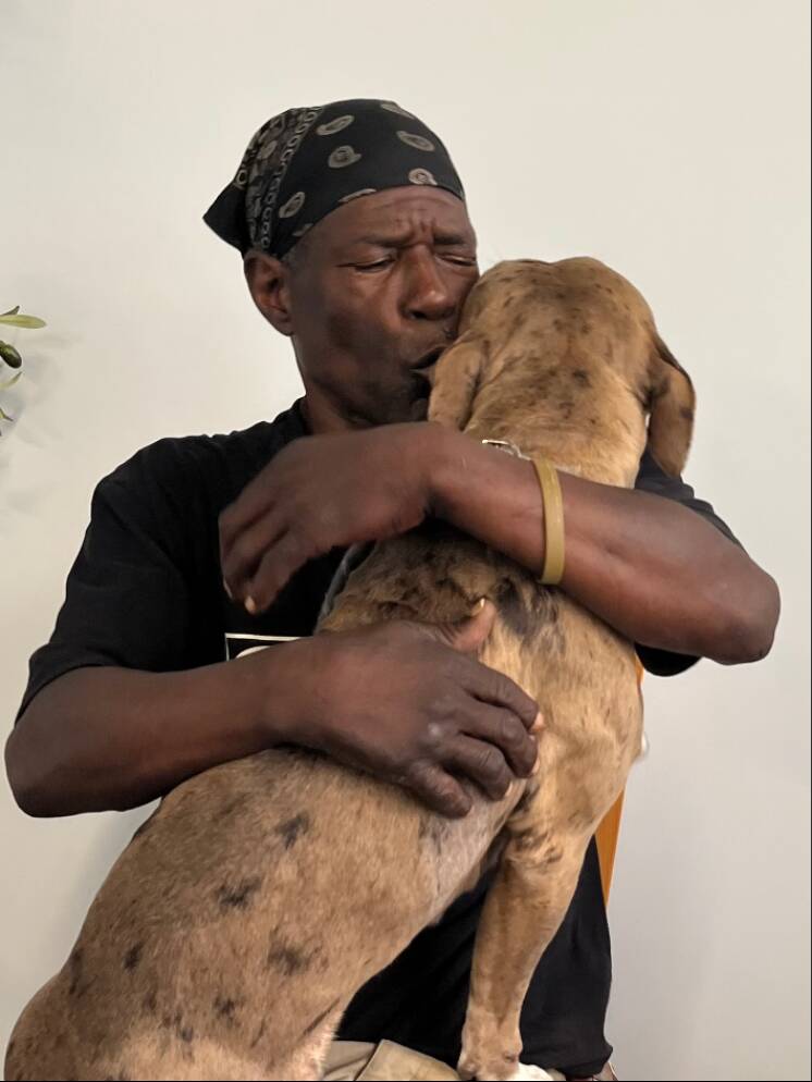 Devoted Dog Dad Sleeps Outside Vet Clinic To Get Help For His Injured Pup