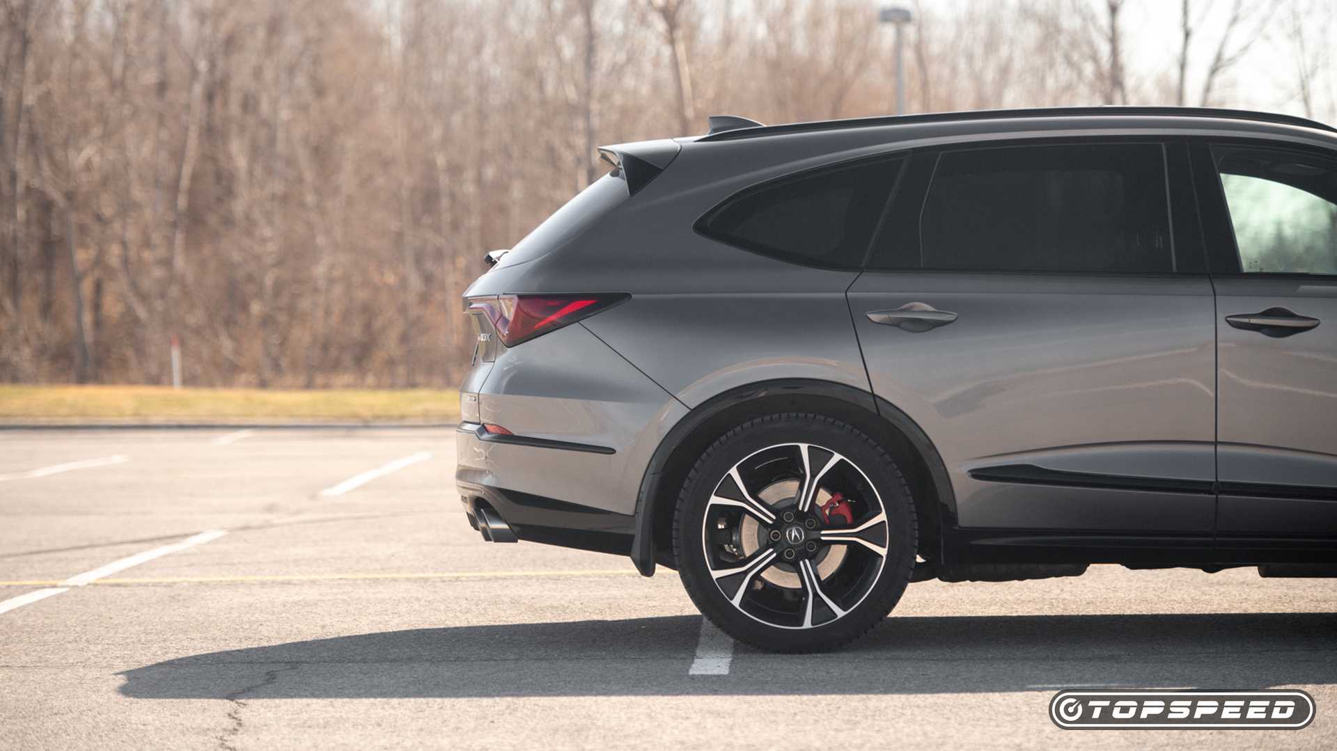 2025 Acura MDX Type S rear quarter shot parked