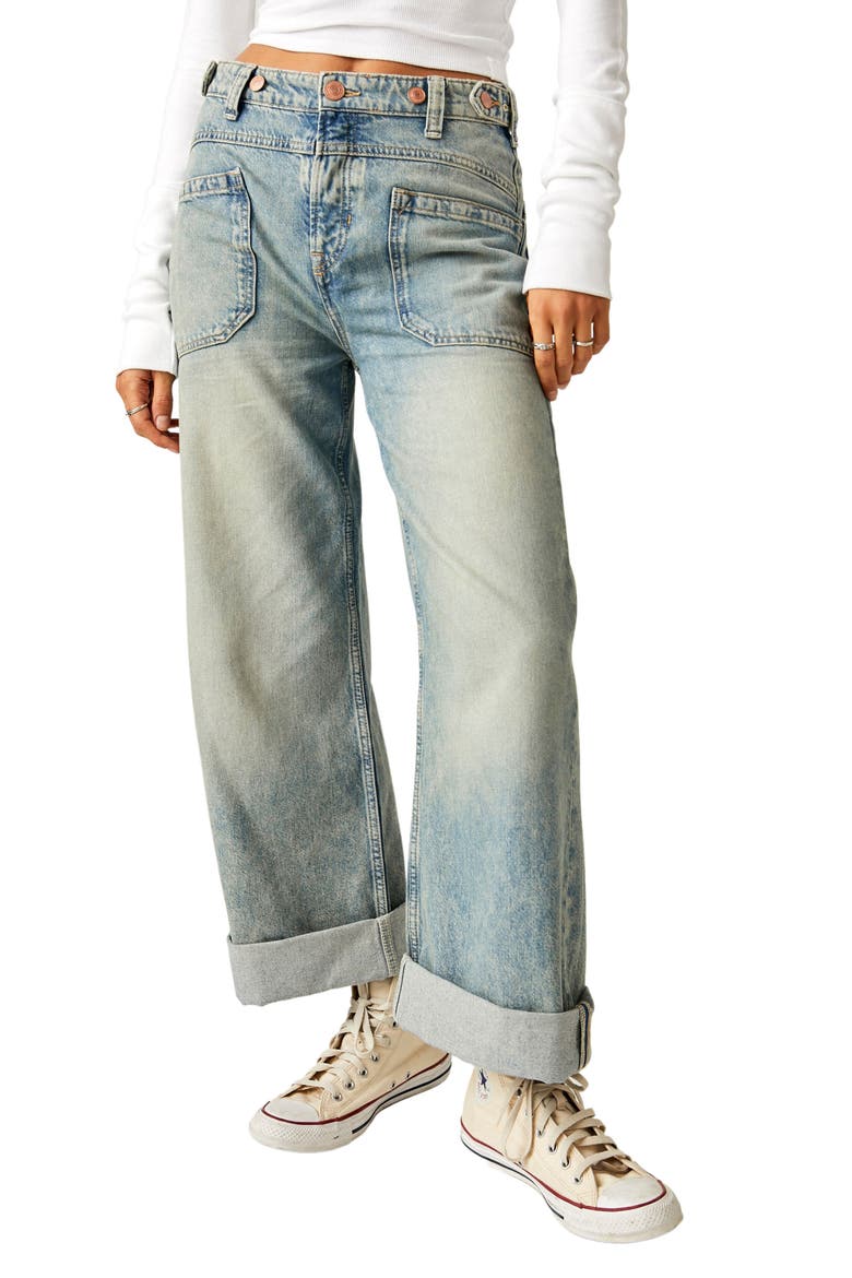 We the Free Palmer Cuffed Baggy Jeans