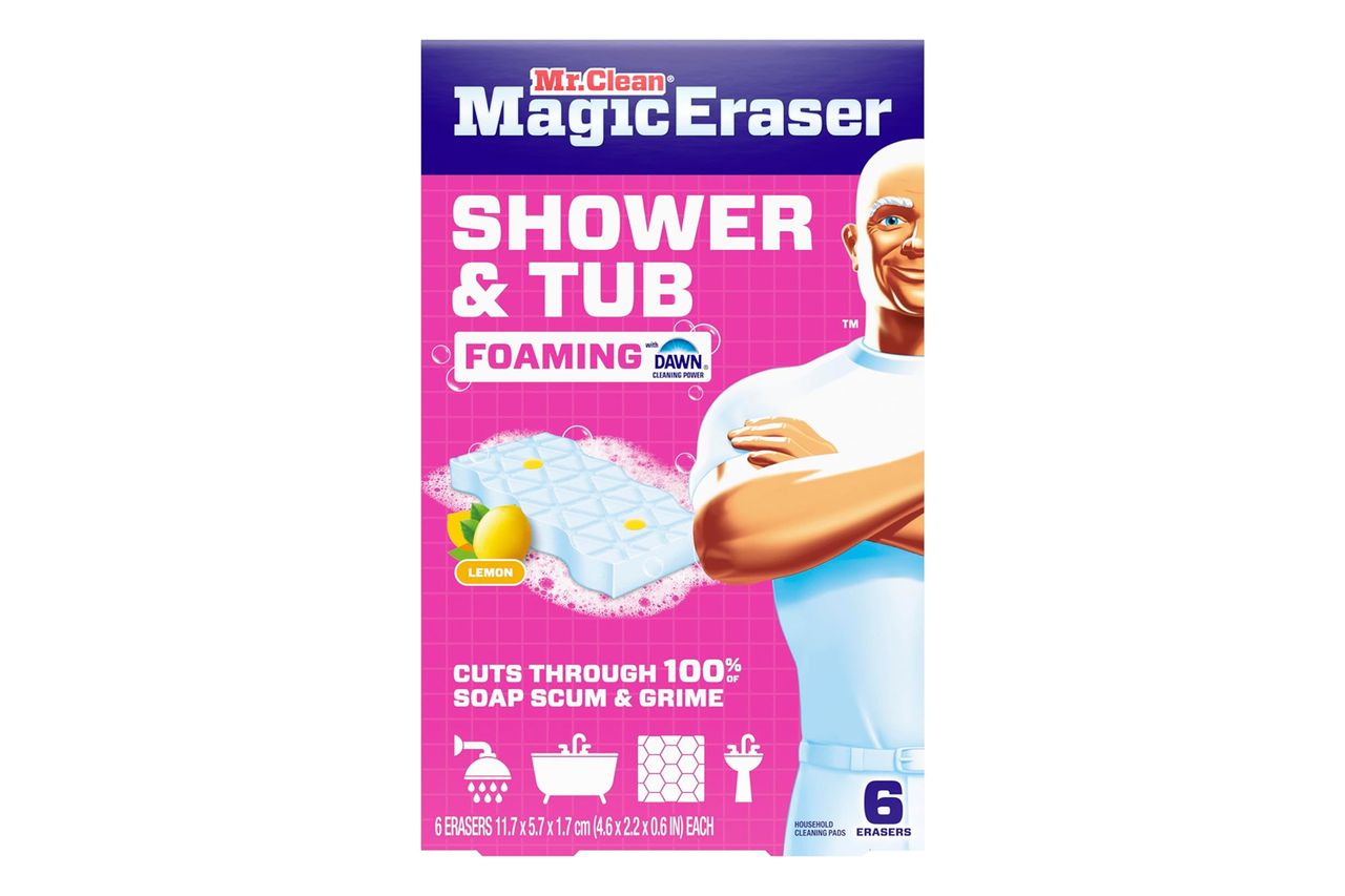 Amazon Mr. Clean Magic Eraser Sponge Shower & Tub