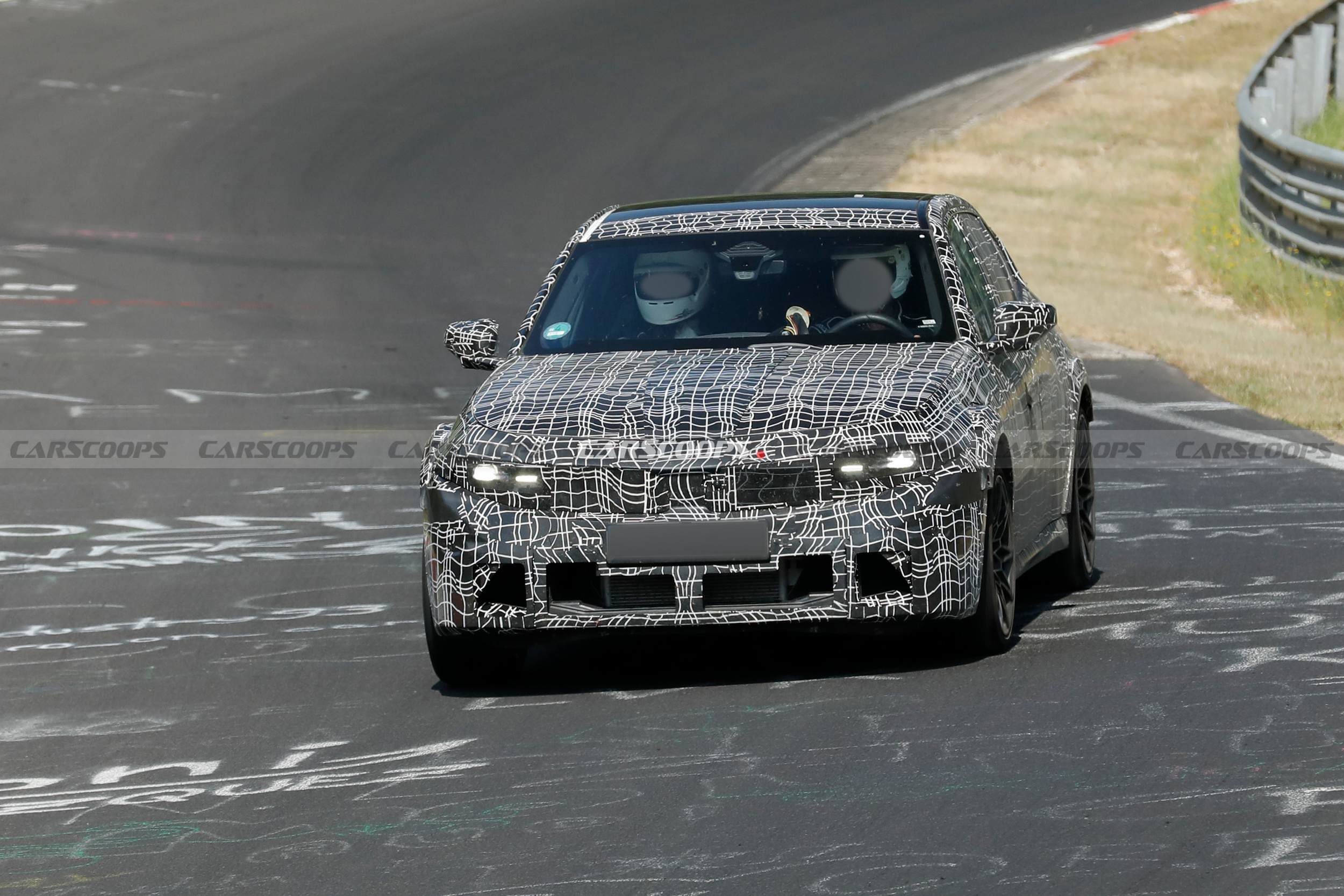Next BMW M3 Hits The Track With ICE-Power And A Bold New Look