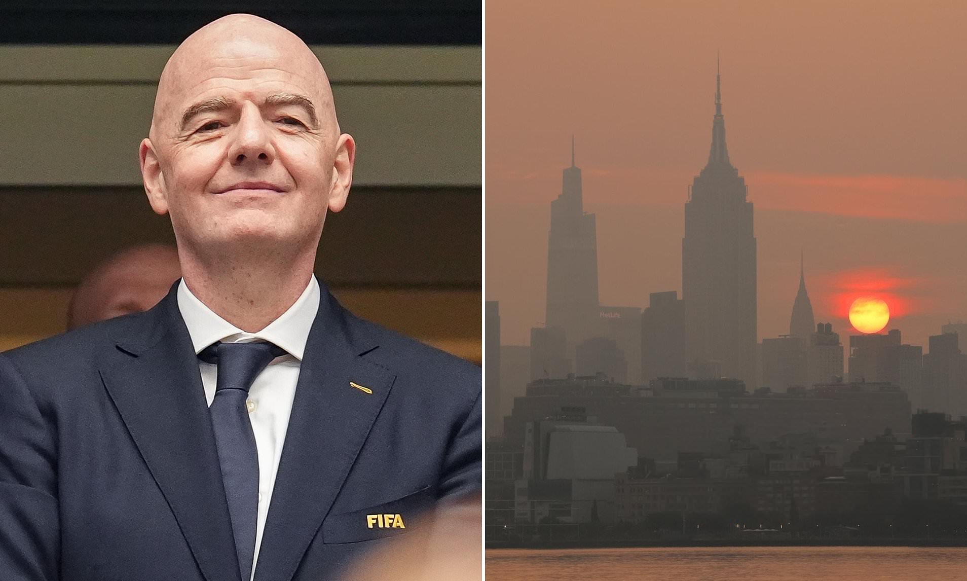 FIFA makes decision on World Cup final venue amid wildfire smoke
