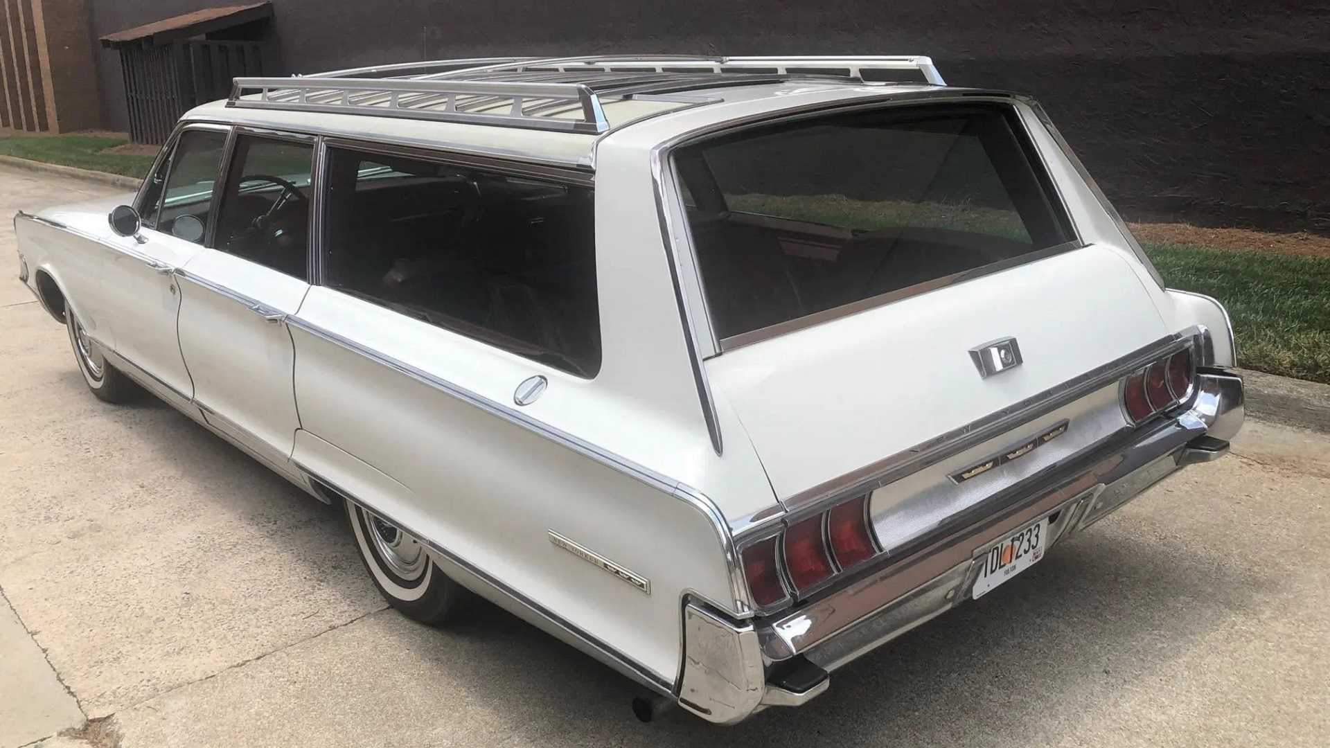 1965 Chrysler New Yorker Town & Country Wagon rear three-quarter