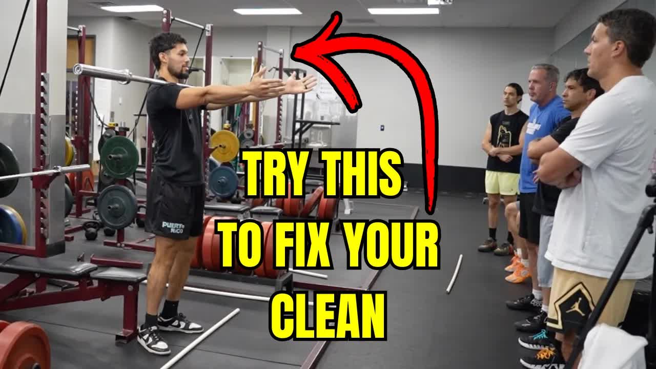 The only power clean tutorial you will ever need: vertical jump training