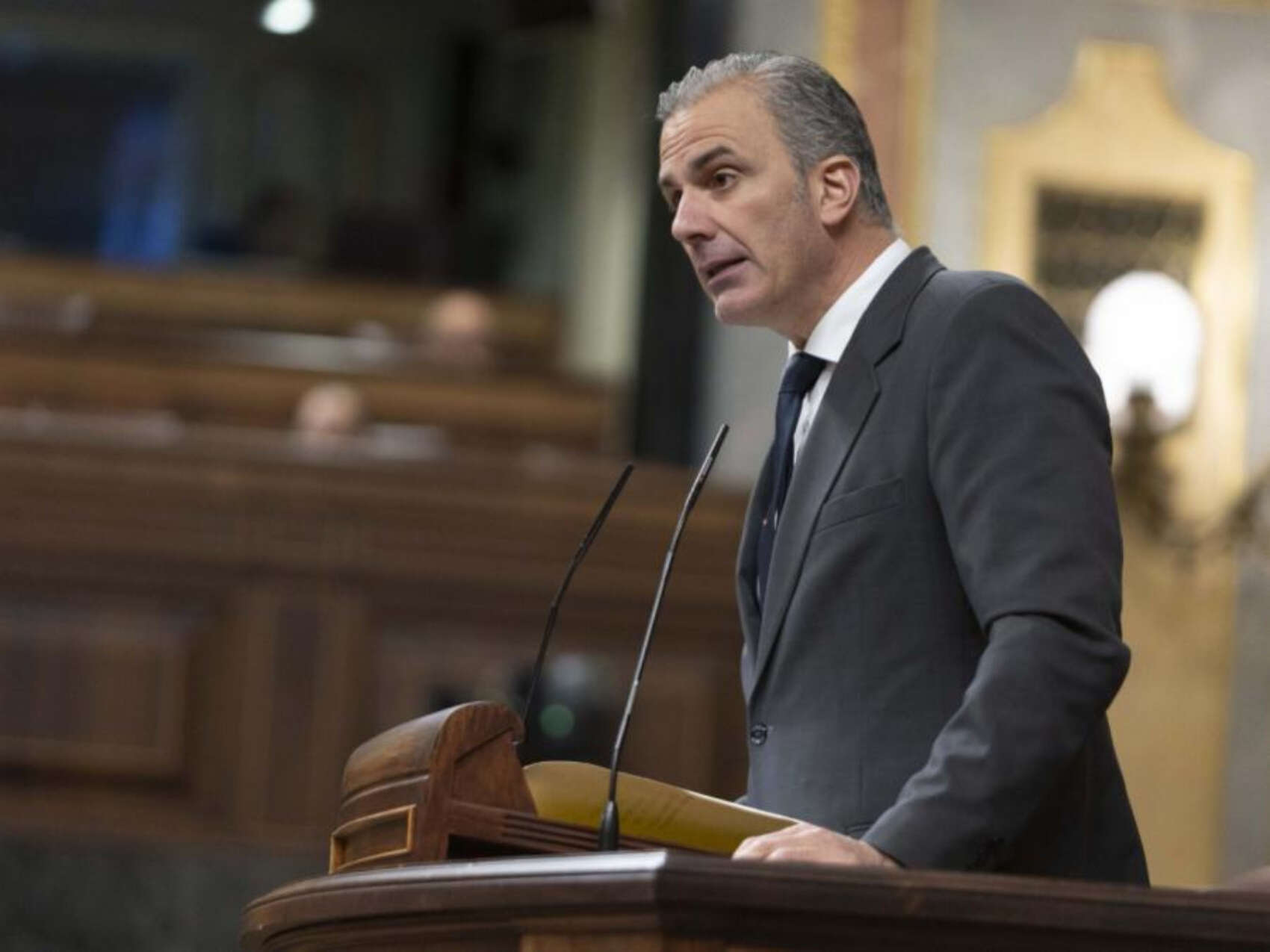 Ortega Smith rompe con Vox y se marcha al Grupo Mixto en el Congreso ...
