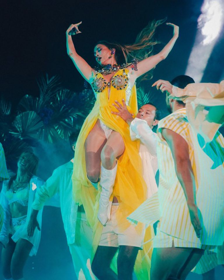 Jennifer Lopez Performs in Taormina for Dolce&Gabbana Alta Moda 2026