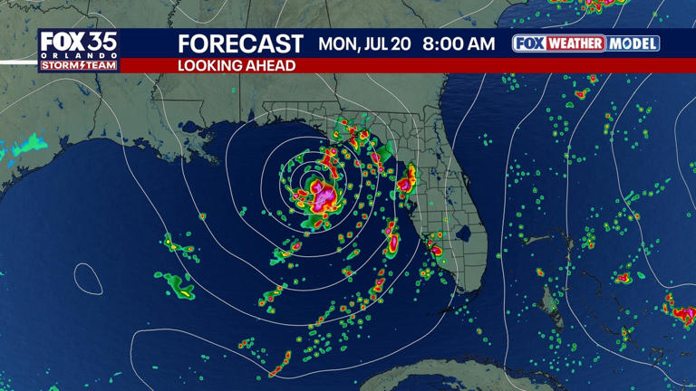 Central Florida weather: Heavy rain bands expected as potential ...