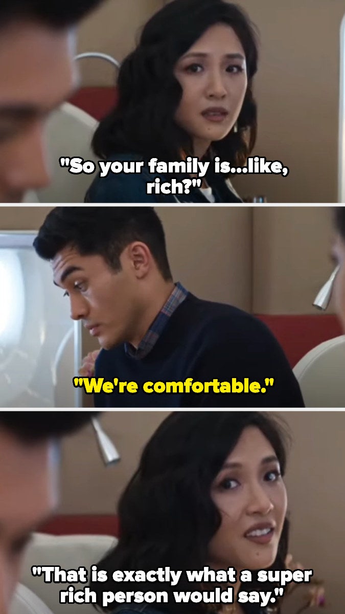 Screenshots from "Crazy Rich Asians"