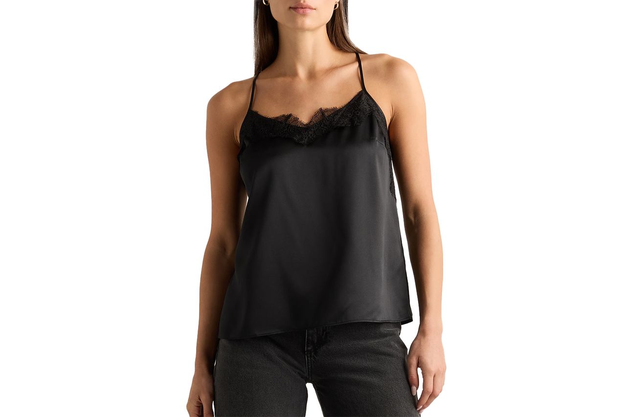 Washable Silk Lace Cami