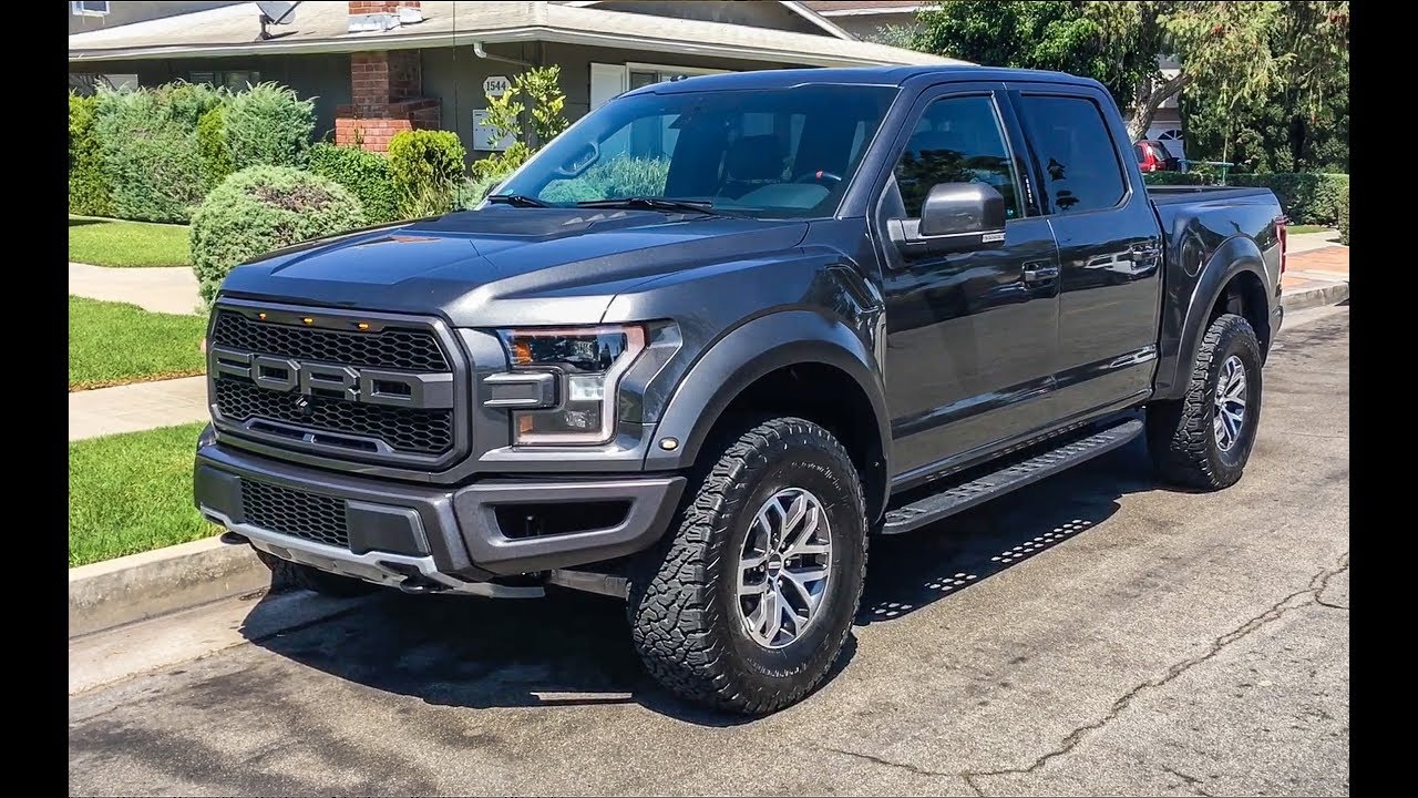 2017 Ford F-150 Raptor SuperCrew walkaround + sound (no talking) (ASMR)