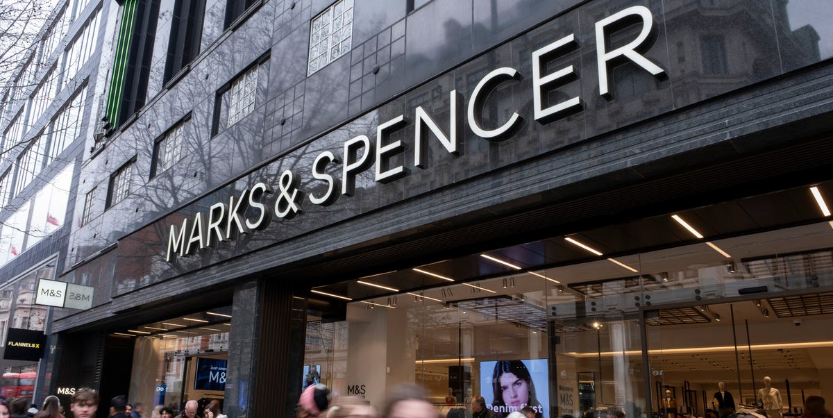 M&S' new-in cobalt blue cinch-waist midi dress proves the eye-catching ...