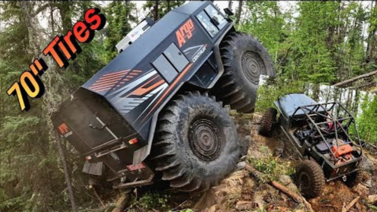 Argo vs Jeep rock crawl: Who made it farther