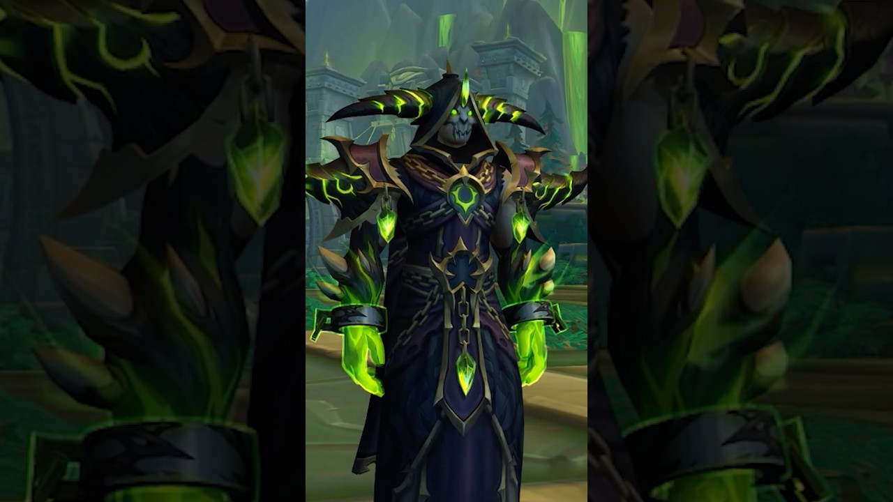 All warlock tier set appearances in patch 12.1