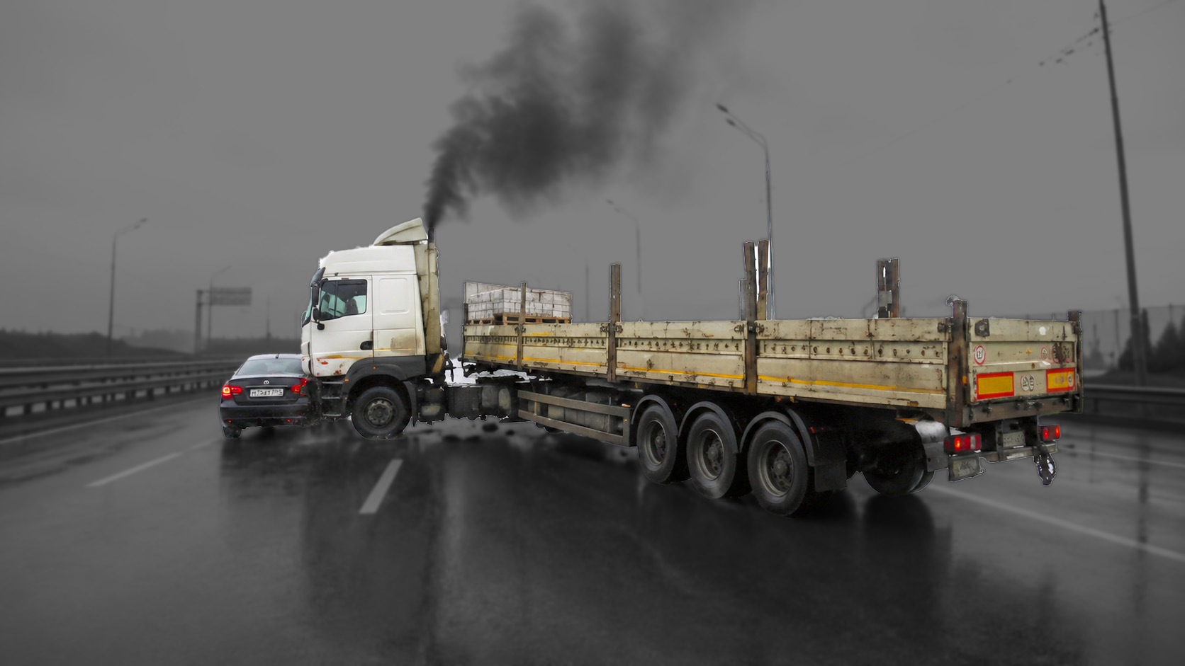 Crash caught on camera