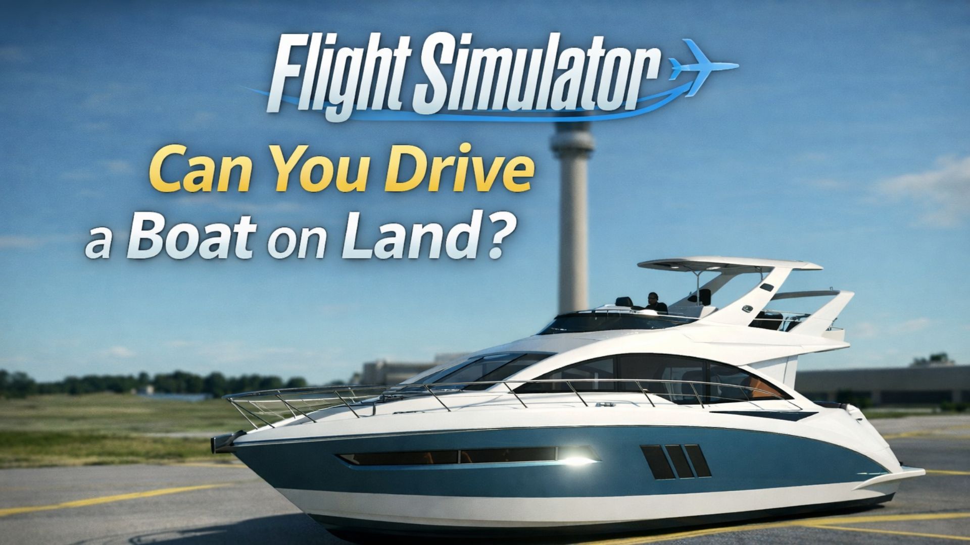 Can a boat survive reentry from space in Flight Simulator