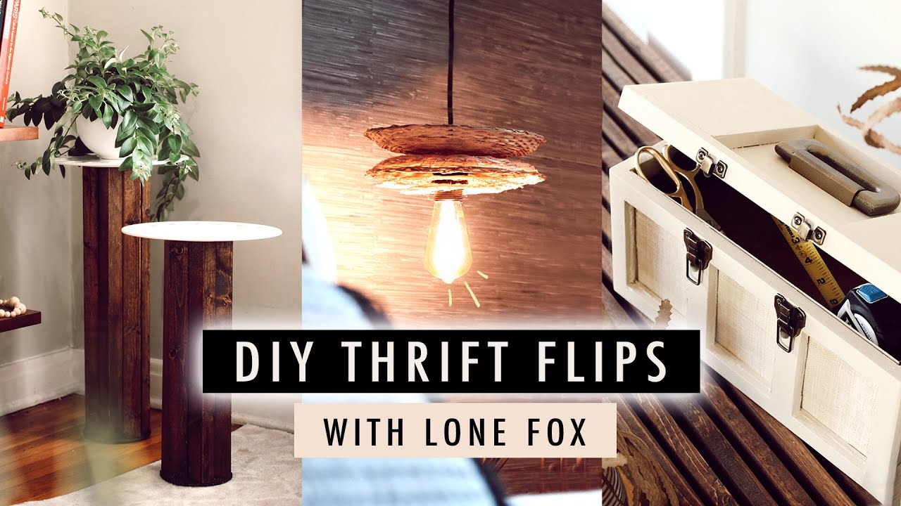Amazing thrift store finds get a major creative glow up