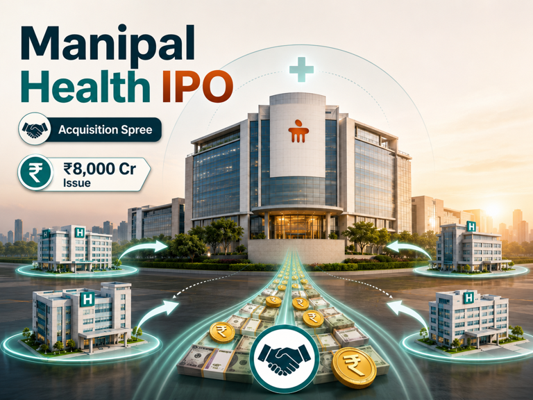 Manipal Health to Use Most of ₹8,000 Crore IPO Funds for Debt and Acquisitions