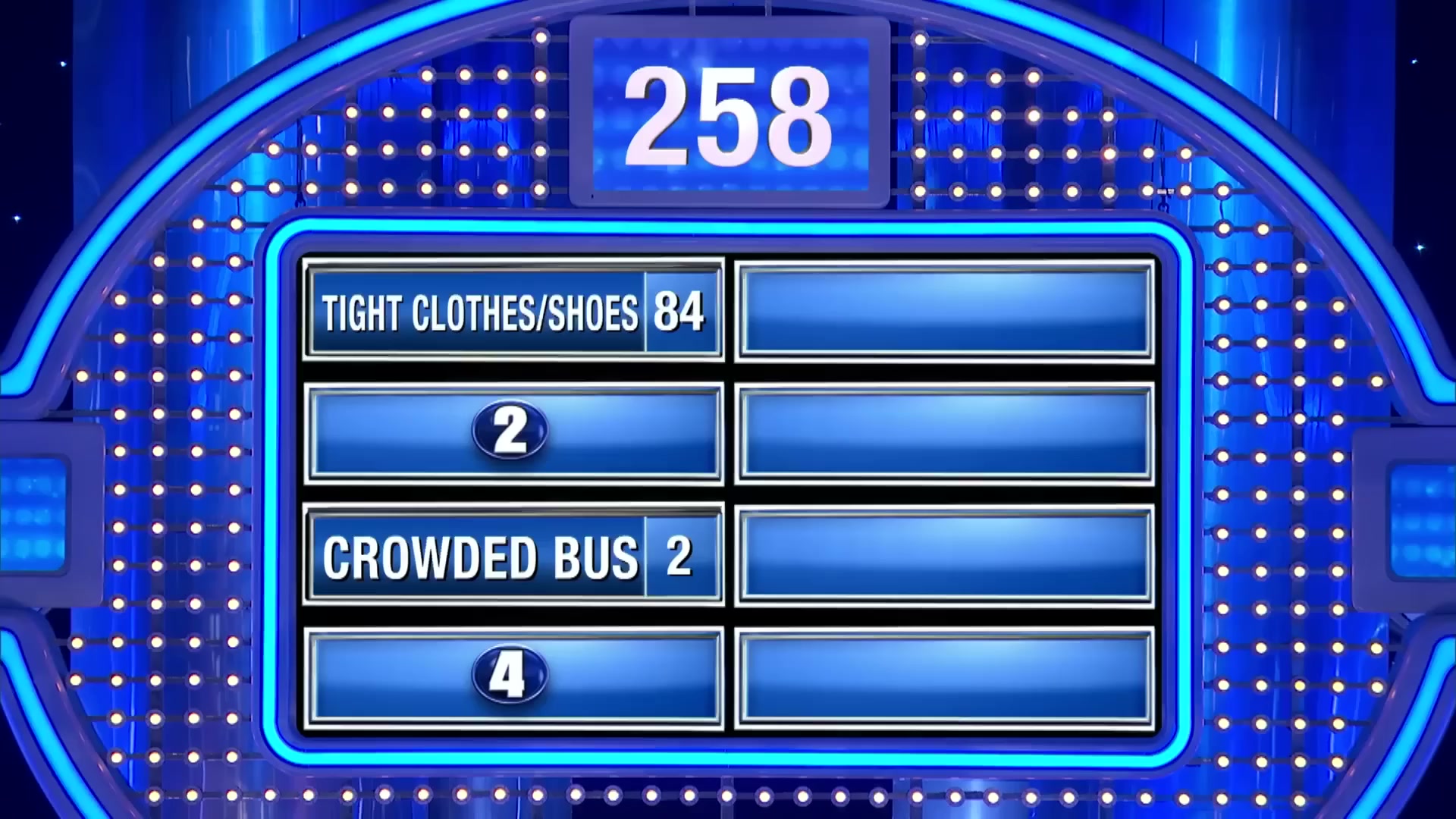 Name something people try to squeeze into