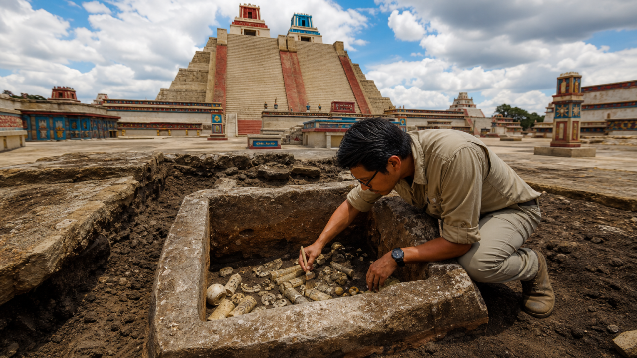 Why no Aztec royal tomb has ever been found until now